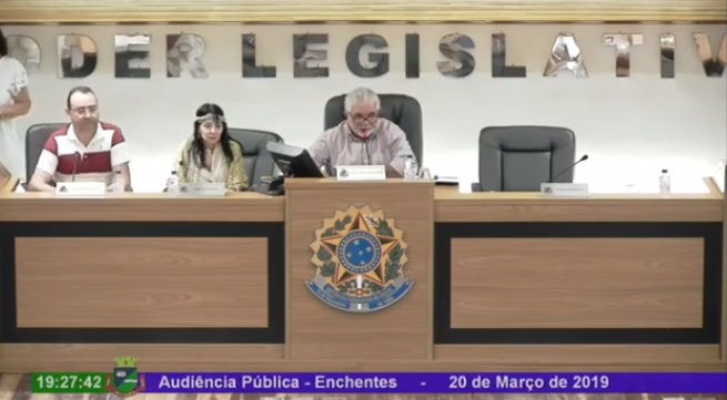 Audiência Pública de Combate às enchentes
